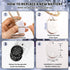 6 Pack 7ft 20LED HXWEIYE White Fairy Lights Battery Operated, Mini Fairy Mason Jar String Light, Waterproof Firefly
