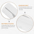 Luxshiny Wall-mounted Plastic Bag Holder, Trash Bag Dispenser, Easy Hanging Organizer for Home Kitchen