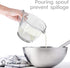 Glass Measuring Cup 2-Cup with Lemon and Lime Juicer, Manual Juicer, and Liquid Measuring Cup
