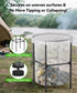Tuohours 30-55 Heavy-Duty Garden Trash Bag Holder Gallon Outdoor Yard Waste Bag Stand Metal Frame Lawn Leaf Bag Holders
