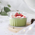 EUSOAR Foil Cupcake Wrappers, 30pcs 5oz Disposable Aluminum Foil Baking Cups with Lids, Mini Cheesecake Pan