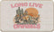 Western Door Mat 17"X30" Long Live Cowgirls Indoor/Outdoor Entrance Cowgirl Dorm Room Decor