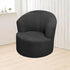 SZJIAHTM Round Club Swivel Barrel Chair Cover Modern Accent Round Club Armchair Slipcover Soft Stretch Chair Covers