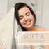 6-Pack Set MAURA Premium Turkish Washcloth - Ultimate Luxury with Soft, Thick, Super Absorbent, and Oversized Cotton