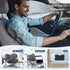 Lumbar Support Pillow for Office Chair, Memory Foam Back Cushion with 3D Mesh Cover for Lower Back Pain Relief