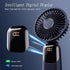 Portable Fan: 4200mAh Battery Operated with 5 Speeds, 180° Adjustable Lash Fan for Women, Handheld/Neck/Desk Use