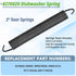Dishwasher Door Balance Link Kit - 2 PCS 8194001 & 2 PCS 8270020, Replace WP8270020 8270022 for KitchenAid Maytag
