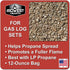 Vermiculite Granules for Gas Logs by Midwest Hearth - 12 oz Bag