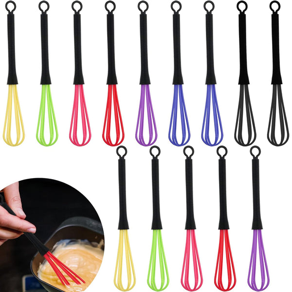 14 Pcs Plastic Hair Coloring Mixer Hair Color Whisk Hair Dye Cream