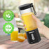 Portable Blender, Personal Size USB Rechargeable Mini Blender for Smoothies and Shakes, Stronger Motor Household