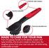 Cast Iron Scrub Brush & Scraper, Heavy Duty Dish Scrubber Brush for Cast Iron Skillets by Chef Master 90058