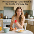 2-Pack) Egg Cracker, Silicone Egg Shell Opener, Cute Egg Shaped Design, Opens Eggs with Ease, A Little Happiness Boost