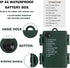 50 16FT 8 NEROSUN Battery Operated Christmas Lights, LED Waterproof String Christmas Tree Lights with Modes, Xmas