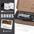304-Stainless Steel Meat Injector Syringe Kit, 4 Marinade Needles for BBQ Grill Smoker, 2-oz Large Capacity