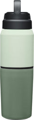 CamelBak MultiBev Insulated Water Bottle & Travel Cup, Stainless Steel