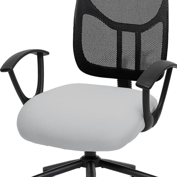 DIVA EN CAMINO DEC Stretchable Desk Chair Seat Cushion Covers - Universal Spandex Slipcover for Office Chair, Removable