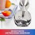Total Chef Hand Blender, Variable Speed Immersion Blender, 225W with Turbo Boost for Soups, Smoothies & Dips