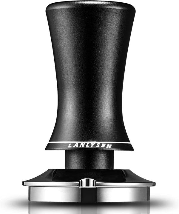 58mm Espresso Tamper – Spring-loaded Calibrated Barista Tamper for Espresso Machine, Depth-adjustable