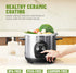 3-Cup 1-3 Uncooked Rice Cooker Small - Ceramic Coating Non-Toxic Inner Pot, One-Touch Multifunction
