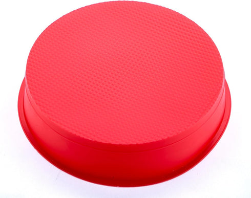 Bekith 4 Pack 9" Round Silicone Cake Pans, Quick Release Baking Molds for Layer Cake, Cheese Cake & Chiffon Cake