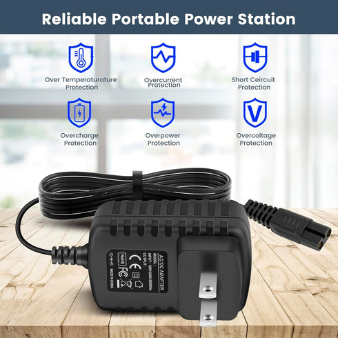 Replacement Charger for Bissell Pet Hair Eraser Vacuum, Compatible with Bissell 2390A 2390 23903 2284 2387