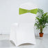 MDS Pack 10 of Spandex Chair Sashes Bow Premium Stretch Chair Cover Band with Buckle Slider Universal fits Elastic