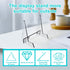 Assemble Acrylic Display Stand without Ledge, 4.5 Inch Clear Book Display Easel Holder for Display