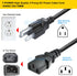 T POWER 4 FT Long 3 Prong AC Power Cord - for Instant Pot Pressure Cookers and Kitchen Appliances, Model PC-WAL1