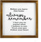 Before You Leave This Home, Always Remember I Love You No Matter What Framed Wood Sign, Rustic Wall Art 12"x12"