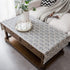 Coffee Table Cloth Rustic Style Living Room Center End Table Cover with