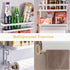 Magnetic Spice Rack for Refrigerator, White Magnetic Paper Towel Holder, Kitchen Organization and Storage