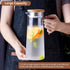 40 Oz Milk(1PCS, Acrylic Water Pitcher with Lid, Small Plastic Transparent Iced Tea Water Jug Drink Pitcher Beverage