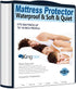 Cooling King Size Mattress Protector, Waterproof Ultra Soft Jersey Top Fitted Cover