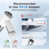 Mini Cordless Car Vacuum Cleaner, Portable 3 in 1 High Power Suction 9KPa, USB-C Charging for Car Home & Office