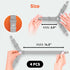 5 STARS UNITED Bed Sheet Straps Set | Adjustable Elastic Fasteners with Metal Clips | Easy to Use Sheet Holders for