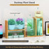 Shelf,3 Small Table Top Plant Tiered Windowsill Wood Plant Stand Indoor,Narrow Space Succulent Pot Stand Flower Rack