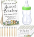 Dandat 122 Pcs Woodland Safari Baby Shower Games Guess How Many Crackers