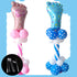 SING F LTD 5Pcs Plastic Sticks - Clear Pole for Balloon Column Arch Base Stand Builder Kits