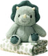 The Peanutshell Blanket Gift Set, Ace Plush Dinosaur Stuffed Animal Toy for