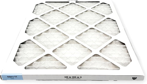 Proairtek AF16201M11SWH Model 16x20x1 Pack of 2 Air Filters, MERV 11 for Clean, Crisp Air in Your Home