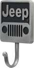 Open Road Brands Jeep Grille Metal Wall Hook for Coats, Jackets, Keys and More