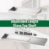30" RECAPS Adjustable Length Stove Top Shelf - Stainless Steel Stove Shelf, Spice Rack Over Stove for Kitchen Stove