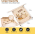 Nedsewor 2 Pack 17inx13in Reusable Beeswax Bread Bags for Sourdough, Bread Bags for Homemade Bread, XL Natural Beewax