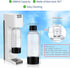 meekoo 4 Pcs Soda Carbonating Bottles, Clear Soda Maker Bottle, Compatible with Isoda Drinkmate Maker for Home Party