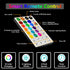 66ft 200 16 LED Rope Lights Indoor with USB Powered, LED String Lights Outdoor Waterproof, Tube Lights with Color