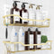 Kitsure Shower Caddy Large - Adhesive Shower Organizer, Stainless Steel Shelf for