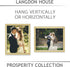 Langdon House 8x10 Picture Frames, Gold, 6 Pack, Contemporary Frame Set for Wall Mount or Table Top