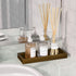 ZHWS Bathroom Tray for Soap Dispenser, Decorative Vanity Tray for Makeup, Jewelry, Kitchen Counter Organizer