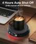 50W 3 Settings 2-9 Kepwam Coffee Mug Warmer - Electric Coffee Warmer for Desk Temp & Timer Smart Cup Warmer for Desk