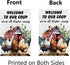 Welcome To Our Coop Chicken Garden Flag, 12x18 Inch Double Sided Rustic Rooster Yard Flag